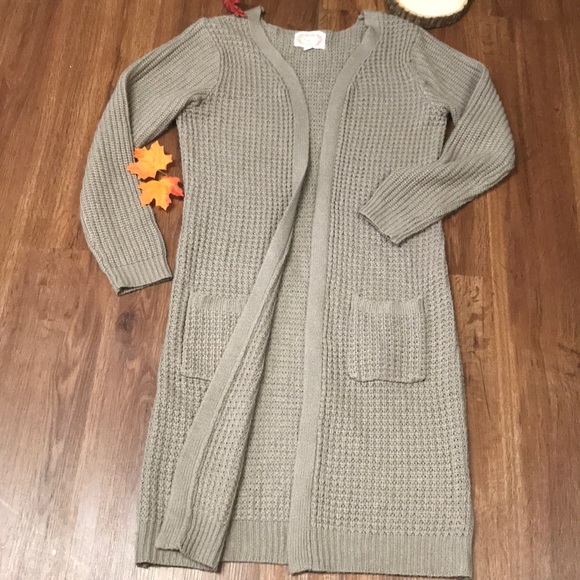 Ambiance Sweaters - Long sweater cardigan